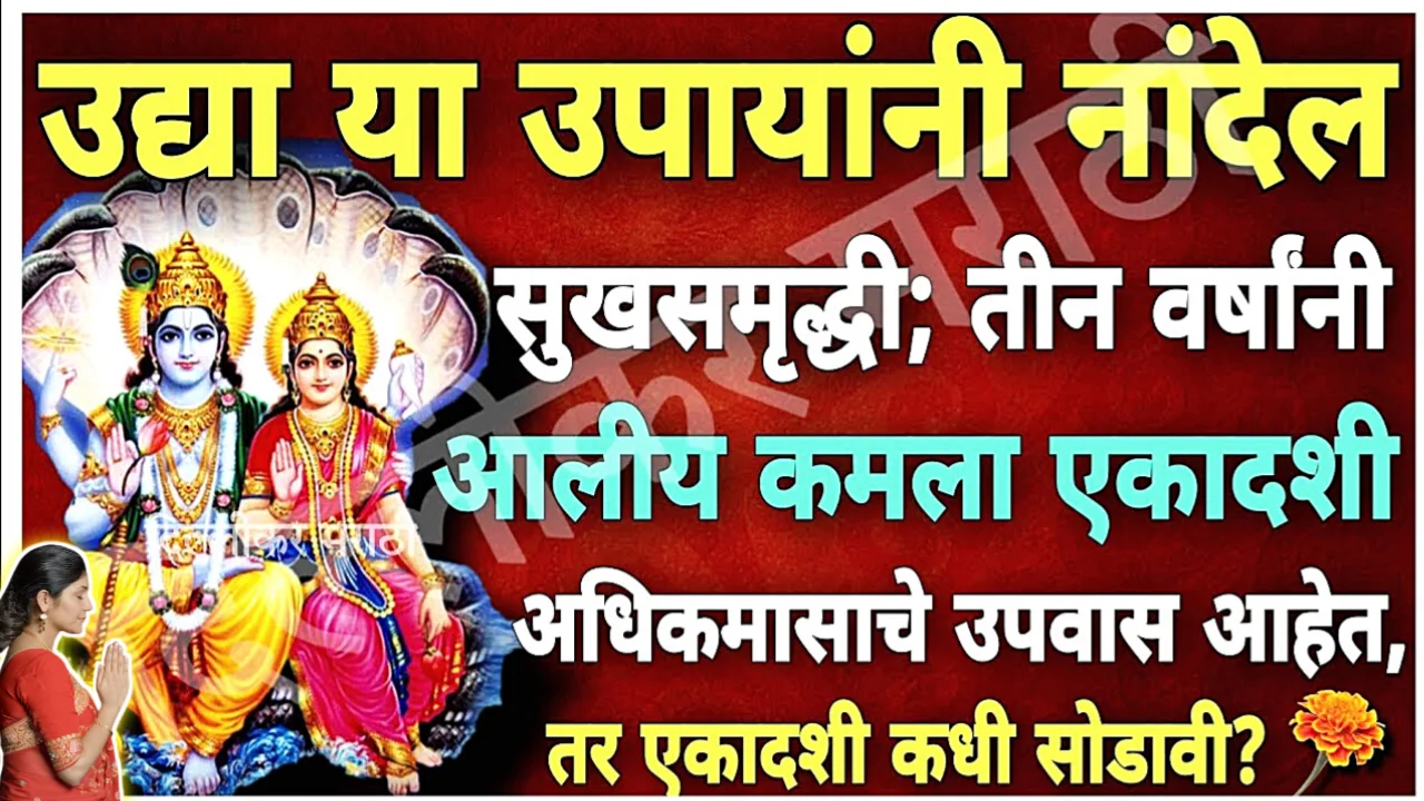 उद्या एकादशीला या उपायांनी घरात बरकत येईल, सुख समृध्दी कायमची येईल….