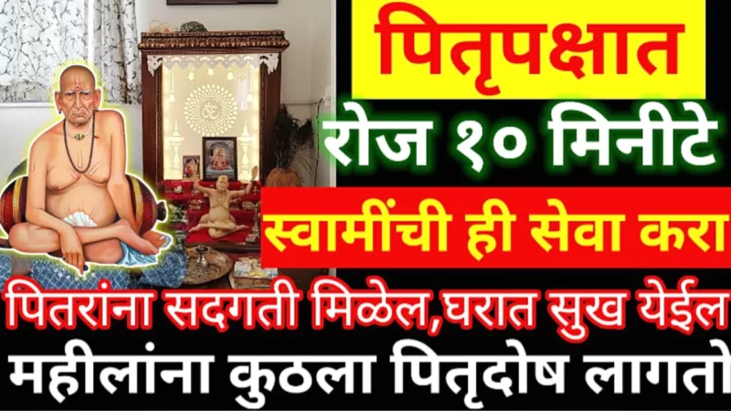 पितृपक्षात स्वामींची ही छोटीशी सेवा करा, स्वामी स्वतः तुमचं रक्षण करतील…