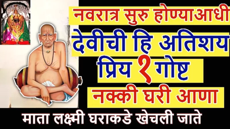 नवरात्री येण्याआधी देवीची आवडती हे 1 वस्तू घरी आणा, जे मागाल ते मिळेल…