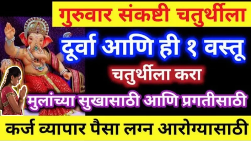 Sankashti Chaturthi and this 1 item