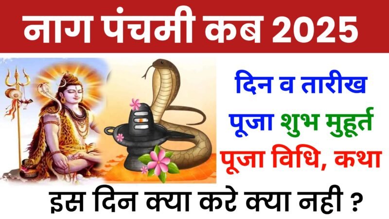 नाग पंचमी 2025: 28 या 29 जुलाई को मनाई जाएगी? जानें सही तिथि, योग और पूजा विधि