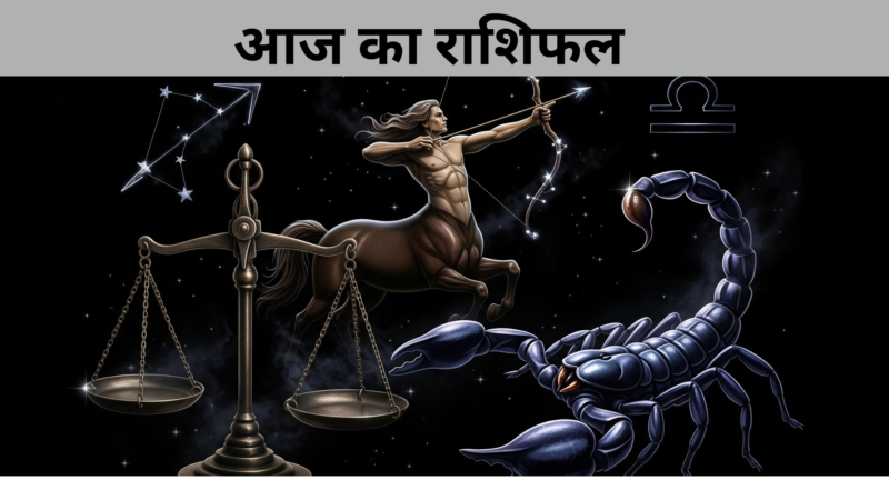 आज का राशिफल –(तुला, वृश्चिक, धनु राशि के लिए)