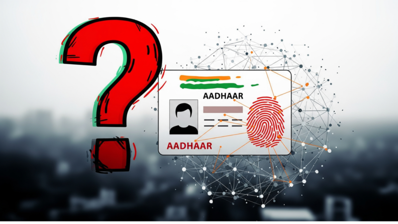 Aadhaar Card Band Kyun Nahi Hota Jab Koi Mar Jata Hai?
