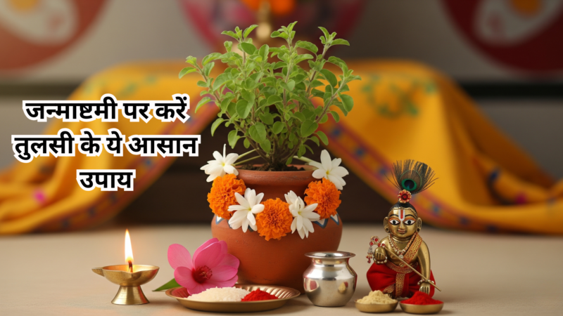 जन्माष्टमी पर करें तुलसी के ये आसान उपाय