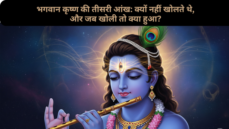 भगवान कृष्ण की तीसरी आंख