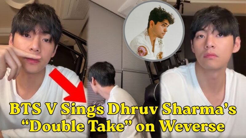 BTS V Sings Dhruv Sharma’s “Double Take” on Weverse, Gains New Fan & Follow