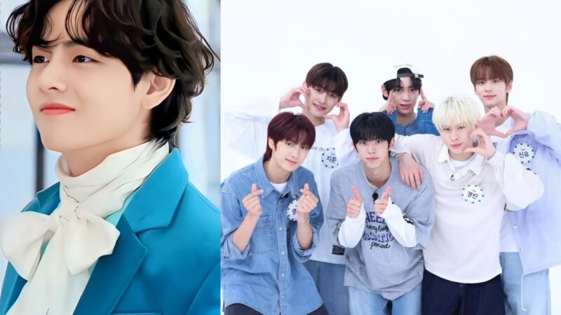 BTS’ V’s Weverse Invite Turns Viral with TWS’ Dohoon & Kyungmin