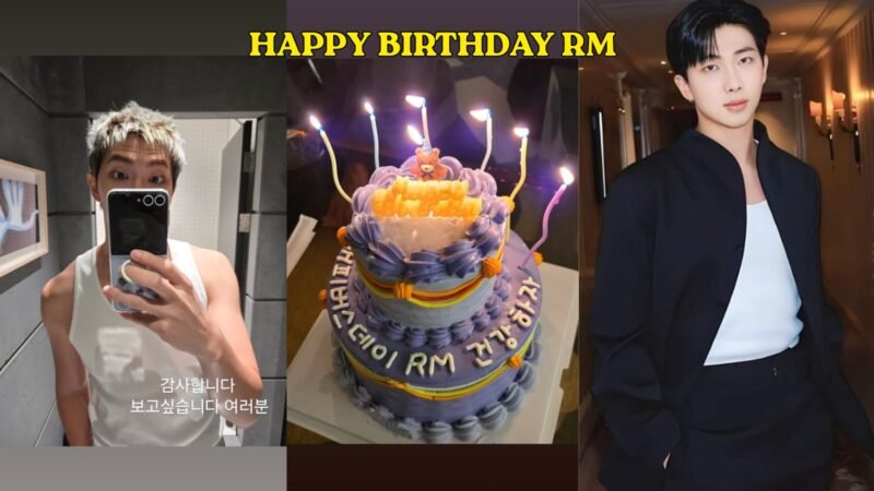 BTS Leader RM Turns 31, Thanks ARMY and Debuts New Blonde Hairstyle