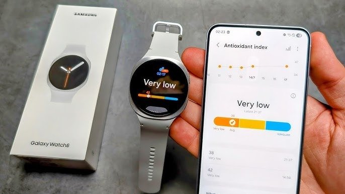 Galaxy Watch8 में एंटीऑक्सीडेंट ट्रैकिंग का नया फीचर
