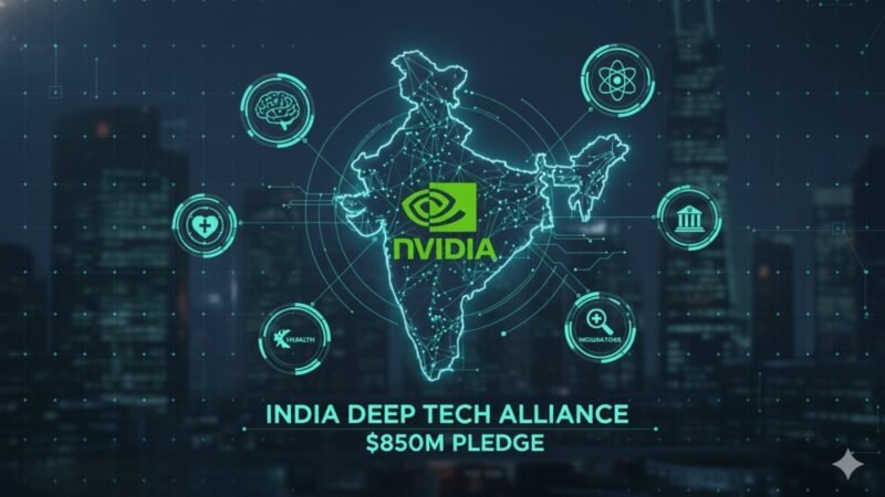 Nvidia Joins India Deep Tech Alliance with $850M Global Boost