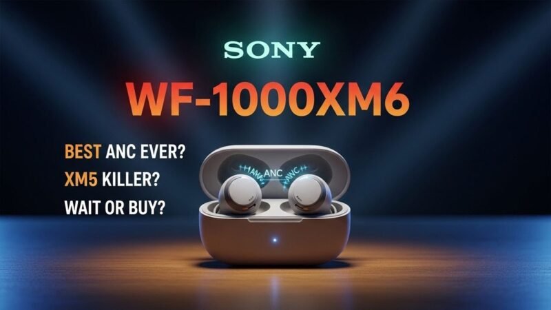 Sony WF-1000XM6 Launched With Powerful ANC and Gemini Support: Price and Features